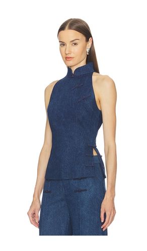 Ezra Denim Top en . Taille 0. Also en 00, 2, 6, 8 - SAU LEE - Modalova