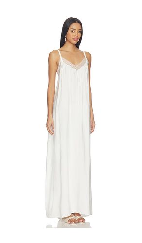 ROBE DÉCONTRACTÉE À ENCOLURE V-NECK AVEC DENTELLE SIGRID en . Taille L. Also en - SABLYN - Modalova
