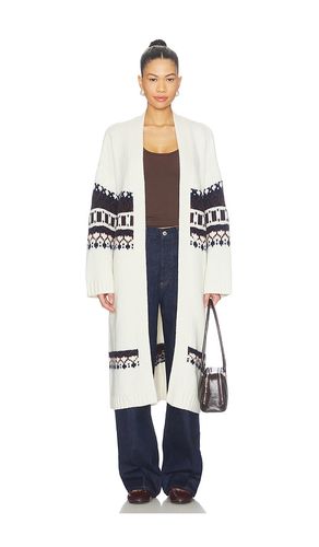 Cedar Fairisle Duster en . Taille XS. Also en S, M - SABLYN - Modalova