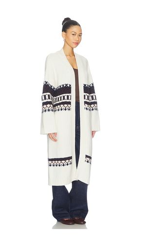 Cedar Fairisle Duster en . Taille XS. Also en S, M - SABLYN - Modalova