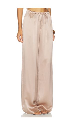 PANTALON À ENFILER JAMBES DROITES SILK GEMMA en . Taille L. Also en M, S, XS - SABLYN - Modalova