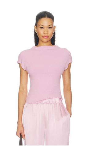 Karlie Slit Neck Tee en . Taille M. Also en S - SABLYN - Modalova