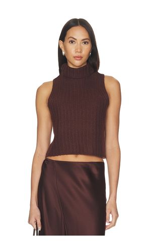 Saige Cropped Turtleneck Top en . Taille L. Also en M, S - SABLYN - Modalova