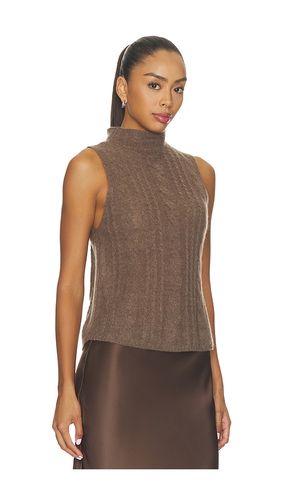 Salvia Sleeveless Cable Turtleneck Top en . Taille L. Also en M, S, XS - SABLYN - Modalova