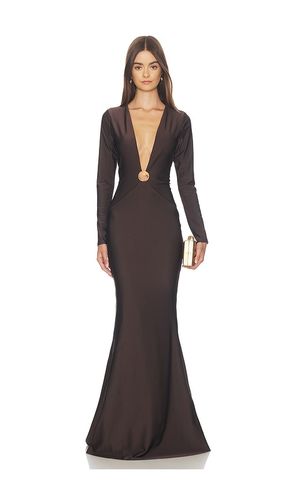ROBE MAXI À MANCHES LONGUES SADIE en . Taille M. Also en S, XS - Shani Shemer - Modalova