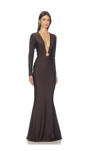 ROBE MAXI À MANCHES LONGUES SADIE en . Taille L. Also en M, S, XS - Shani Shemer - Modalova