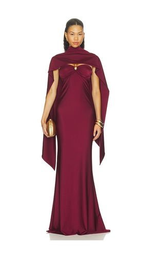 ROBE MAXI AVEC FOULARD BELLA en . Taille M. Also en S, XS - Shani Shemer - Modalova