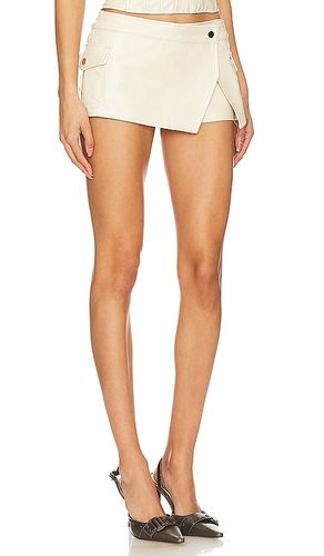 JUPE-SHORT ODESSA LEATHER en . Taille L. Also en M, S, XL - superdown - Modalova