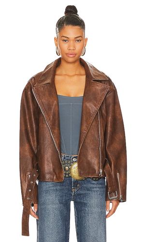 BLOUSON LANA FAUX LEATHER en . Taille L. Also en M, S - superdown - Modalova