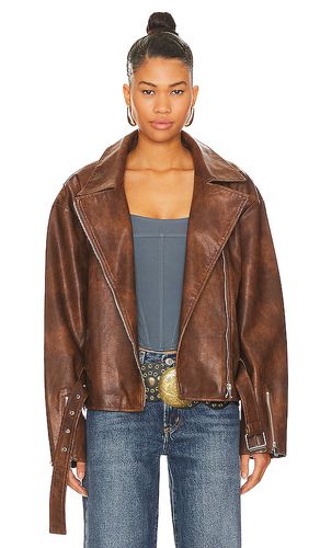 BLOUSON LANA FAUX LEATHER in . Size M, S, XL, XS, XXS - superdown - Modalova