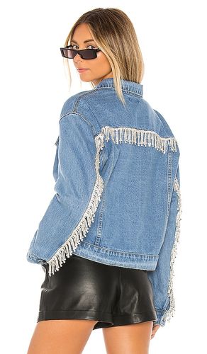 BLOUSON FRANGES ET STRASS RAYA. Taille S. Also en M - superdown - Modalova