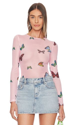 Ari Butterfly Mesh Top en . Taille S. Also en - superdown - Modalova