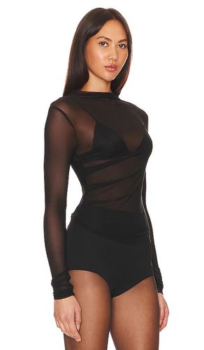 Eliza Sheer Mesh Top en . Taille M. Also en S, XS - superdown - Modalova