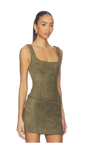 Patsie Faux Suede Top en . Taille XS. Also en S, M, L - superdown - Modalova