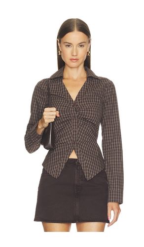 Kylie Lace Up Back Top en . Taille L. Also en S, XS - superdown - Modalova