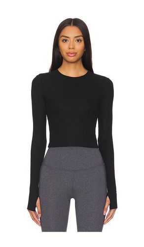 TOP CROPPED CÔTELÉ MANCHES LONGUES LOUISE en . Taille S. Also en XS, M, L, XL - Splits59 - Modalova