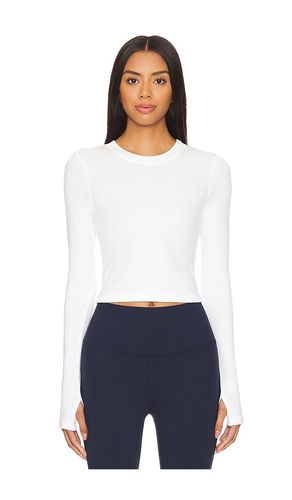 TOP CROPPED CÔTELÉ MANCHES LONGUES LOUISE en . Taille L. Also en M, S, XS - Splits59 - Modalova