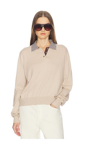 Marielle Long Sleeve Knit Polo en . Taille M. Also en S, XL - SRG - Modalova