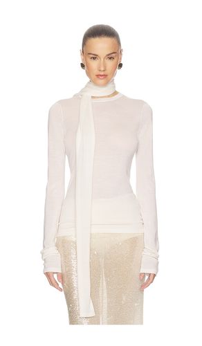 Frieda Merino Long Sleeve With Scarf en . Taille L. Also en M, S, XS, XXS - SRG - Modalova