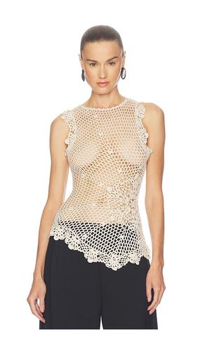 Camdin Hand Crochet Asymmetric Top en . Taille XS. Also en S, M, L - SRG - Modalova