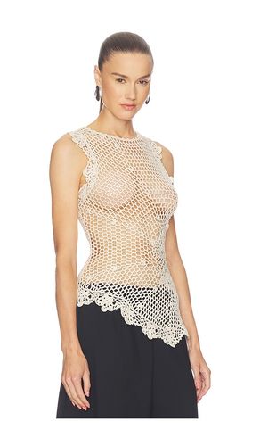 Camdin Hand Crochet Asymmetric Top en . Taille L. Also en M, S, XS - SRG - Modalova