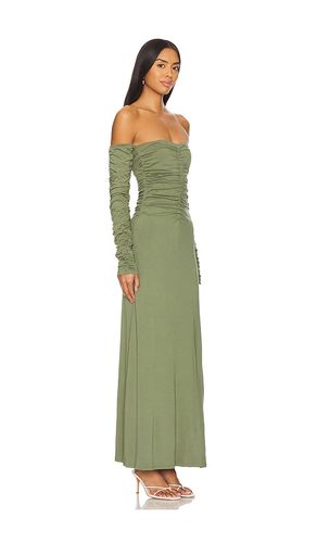ROBE MAXI RUCHED LONG SLEEVE en . Taille M. Also en S - SWF - Modalova
