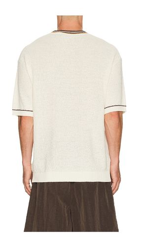 Knitted Cotton Linen Blend Relaxed Fit T-Shirt en . Taille S. Also en XXL/2X - Scotch & Soda - Modalova