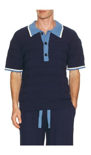 Structured Knitted Loose Fit Polo en . Taille M. Also en XL/1X, XXL/2X - Scotch & Soda - Modalova