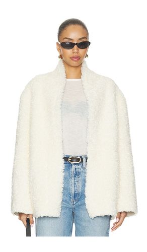 Manuela Shawl-collar Shearling Jacket en . Taille M. Also en S - Source Unknown - Modalova