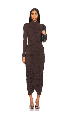 ROBE MOCK GATHERED LONG SLEEVE en . Taille S. Also en - Susana Monaco - Modalova