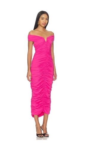 ROBE FRONCÉE AVEC ARMATURE V en . Taille M. Also en S, XS - Susana Monaco - Modalova