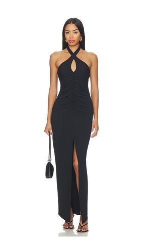 ROBE CROISÉE ET FRONCÉE DEVANT en . Taille XS. Also en S, M, L - Susana Monaco - Modalova