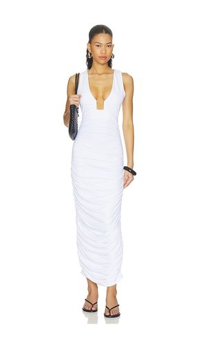 ROBE DÉBARDEUR À FRONCES ET ARMATURE CARRÉ en . Taille L. Also en M, S, XL, XS - Susana Monaco - Modalova