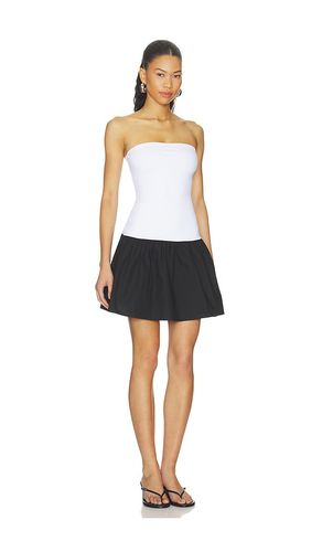 ROBE TUBE EN POPELINE TAILLE BASSE en & . Taille L. Also en M, S, XL, XS - Susana Monaco - Modalova