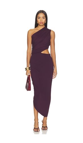 Gathered One Shoulder Cut Out Dress en . Taille L. Also en M - Susana Monaco - Modalova