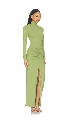 Mock Long Sleeve Slit Front Dress en . Taille L. Also en M, S, XL, XS - Susana Monaco - Modalova