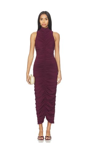 ROBE FRONCÉE À COL MONTANT (À EMPORTER) en . Taille S. Also en - Susana Monaco - Modalova