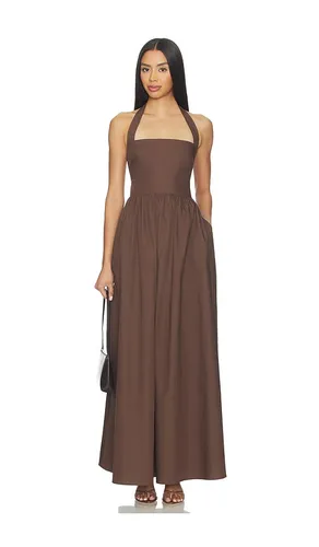 ROBE POPLIN TIE HALTER en . Taille M. Also en S - Susana Monaco - Modalova