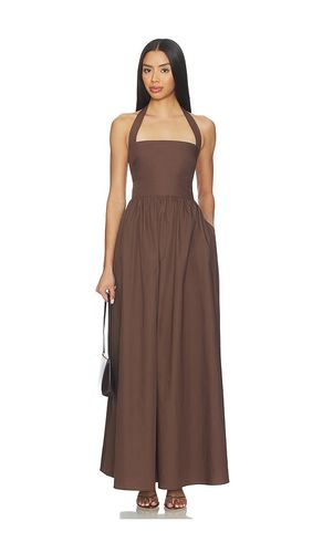 ROBE POPLIN TIE HALTER en . Taille XS. Also en M - Susana Monaco - Modalova
