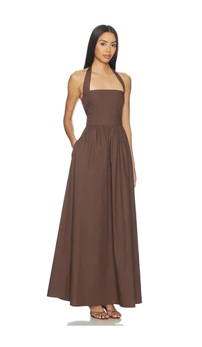 ROBE POPLIN TIE HALTER en . Taille M. Also en S - Susana Monaco - Modalova
