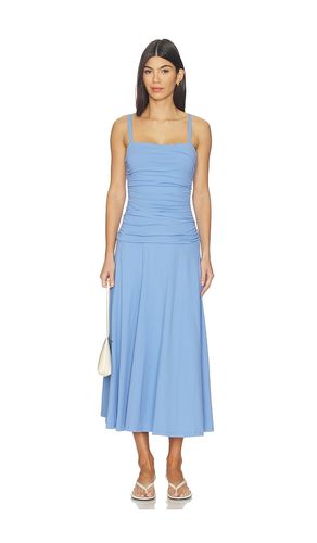 ROBE AVEC BRETELLES À FRONCES en . Taille XS. Also en S, M, L, XL - Susana Monaco - Modalova