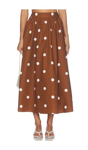Polka Dot Poplin Midi Skirt en . Taille L. Also en M, XL - Susana Monaco - Modalova