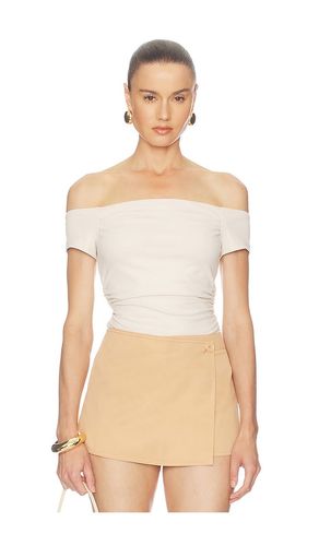 TOP À MANCHES COURTES ÉPAULES DÉNUDÉES en . Taille M. Also en S, XL, XS - Susana Monaco - Modalova