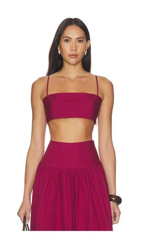 Poplin Crop String Top en . Taille M. Also en S - Susana Monaco - Modalova