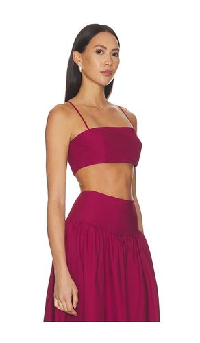 Poplin Crop String Top en . Taille M. Also en S - Susana Monaco - Modalova