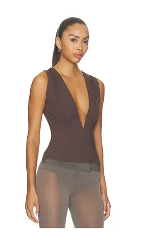 Low V Wire Tank en . Taille L. Also en M - Susana Monaco - Modalova