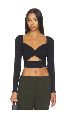 Twisted Front Longsleeve Top en . Taille XS. Also en S, M, L - Susana Monaco - Modalova
