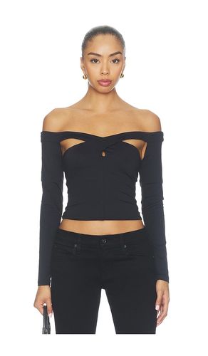 Cross Over Longsleeve Top en . Taille L. Also en M, S, XS - Susana Monaco - Modalova