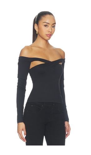 Cross Over Longsleeve Top en . Taille L. Also en M, S, XS - Susana Monaco - Modalova