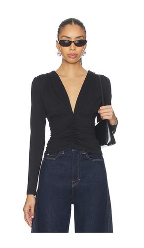 TOP MANCHES LONGUES GATHERED en . Taille XS. Also en S, M - Susana Monaco - Modalova